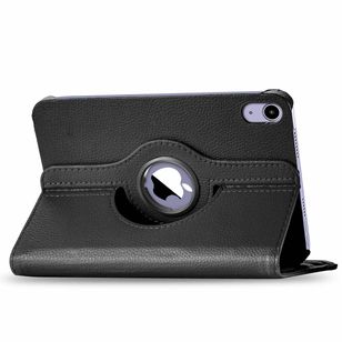 Accezz 360° drehbare Klapphülle Apple iPad 11 (2025) 11 Zoll A16 / iPad 10 (2022) 10.9 Zoll - Schwarz