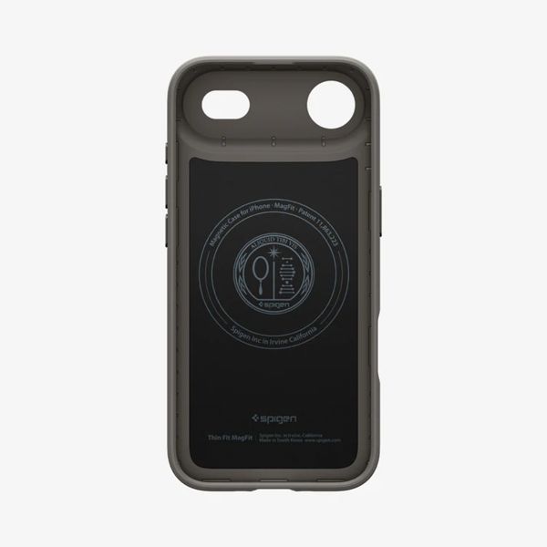 Spigen Thin Fit Backcover mit MagSafe Apple iPhone Air - Gunmetal