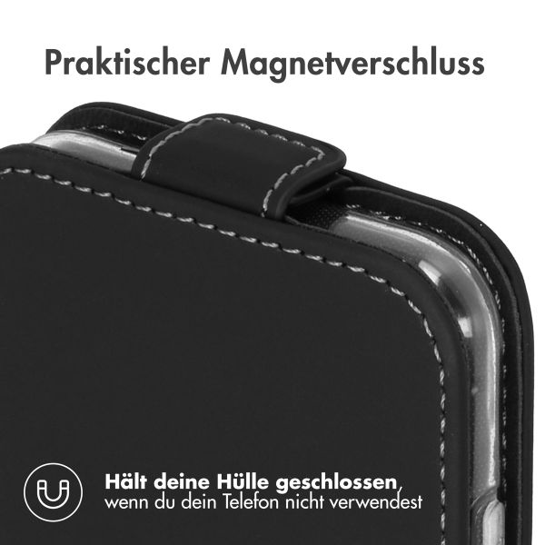 Accezz Flip Case Apple iPhone Xr - Schwarz