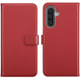Selencia Echtleder Klapphülle Samsung Galaxy A17 (5G) / (4G) - Rot
