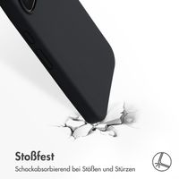 Accezz Liquid Silikoncase Google Pixel 11 / 11 Pro / 10 / 10 Pro - Schwarz