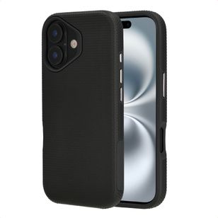 Accezz Tough Back Cover mit MagSafe Apple iPhone 16 - Schwarz