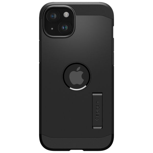 Spigen Tough Armor Backcover MagSafe Apple iPhone 15 - Schwarz
