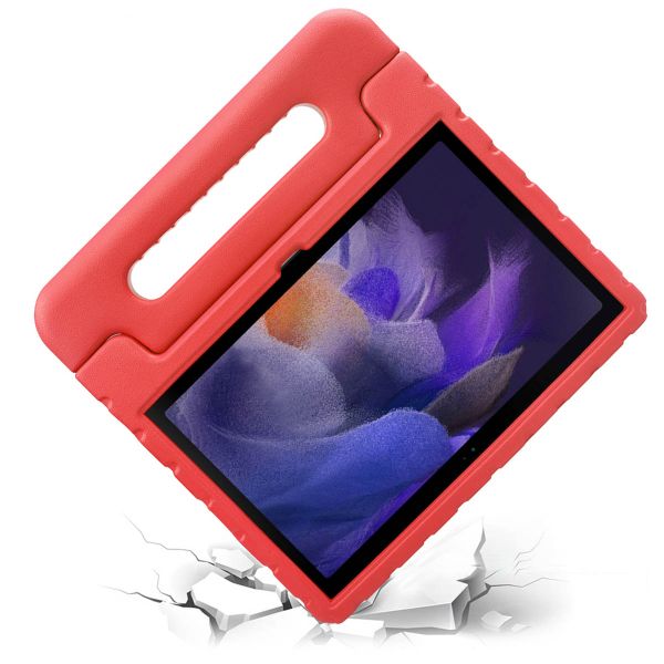 Accezz SchutzHülle mit Handgriff kindersicher Samsung Galaxy Tab A8 - Rot