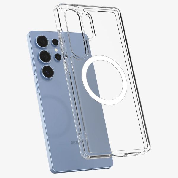 Spigen Ultra Hybrid Backcover MagSafe Samsung Galaxy S25 Ultra - Transparent