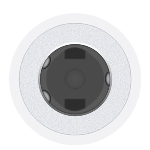 Apple USB-C auf 3,5 mm Jack Audio Adapter - Weiß
