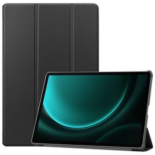 Accezz Trifold Klapphülle Samsung Galaxy Tab S10 Plus / Tab S9 FE Plus / Tab S9 Plus - Schwarz