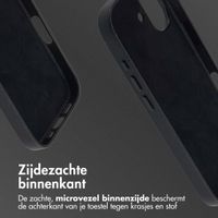 Accezz Echtleder Hülle + MagSafe Wallet Apple iPhone 17 - Onyx Black