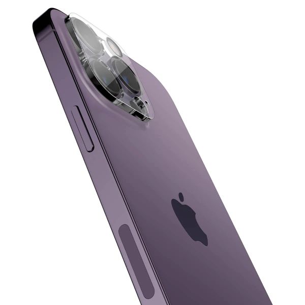 Spigen GLAStR Optik Camera Lens Protector - Kamerainsel-Schutz (2er-Pack) Apple iPhone 14 Pro (Max) - Transparent