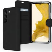 Accezz Wallet TPU Klapphülle Samsung Galaxy S22 - Schwarz