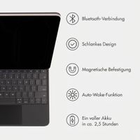 Accezz Magnetische Bluetooth Tastatur Apple iPad Pro 13 (2025) M5 / (2024) M4 - QWERTY / NL - Schwarz