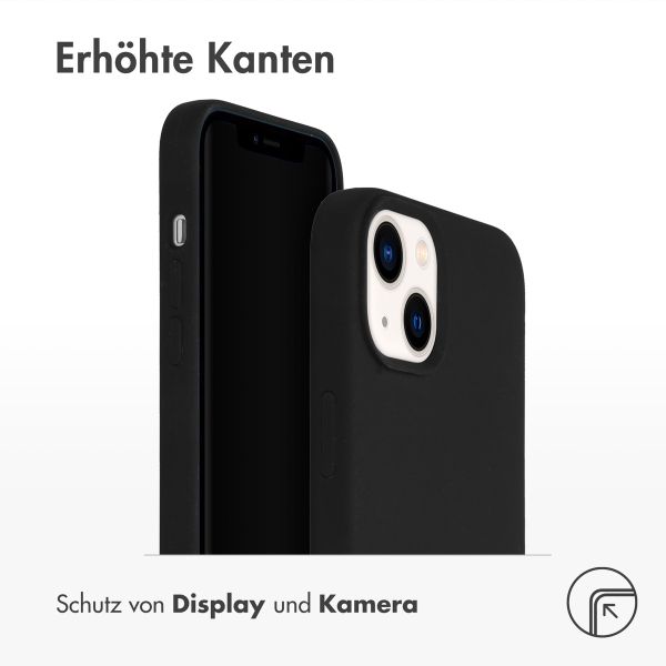 Accezz Liquid Silikoncase Apple iPhone 14 Plus - Schwarz
