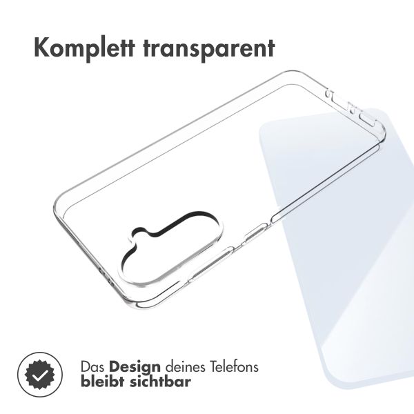 Accezz Clear TPU Backcover Samsung Galaxy A56 - Transparent