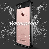 Redpepper Dot Waterproof Case Apple iPhone SE (2022 / 2020) / 8 / 7 / 6(s) - Schwarz