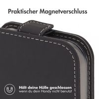 Accezz Flip Case Apple iPhone 18 Pro Max / 17 Pro Max - Schwarz