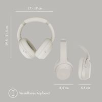 Selencia Urban Play Kabellose Kopfhörer - Aktive Geräuschunterdrückung (ANC) - Mit Aufbewahrungstasche - Melody Mist