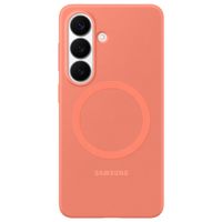 Samsung Silicone Magnet Backcover Samsung Galaxy S26 Plus - Coral Red