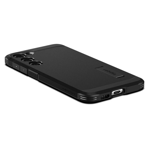 Spigen Tough Armor Backcover Samsung Galaxy S23 - Schwarz