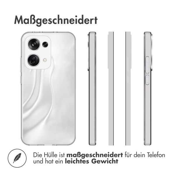 Accezz Clear TPU Backcover Oppo Reno 13 - Transparent