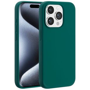 Accezz Liquid Silikoncase mit MagSafe Apple iPhone 15 Pro - Forest Green