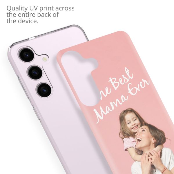 Gestalte deine eigene Clear Case Samsung Galaxy S24 Plus - Transparent