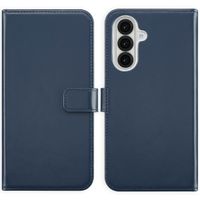 Selencia Echtleder Klapphülle Samsung Galaxy A36 / A56 - Blau