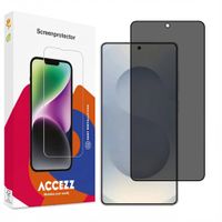 Accezz Privacy Displayschutz aus gehärtetem Glas Samsung Galaxy S25 Edge