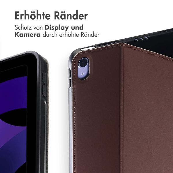 Accezz Classic Klapphülle Apple iPad Air 11 Zoll (2026) M4 / (2025) M3 / (2024) M2 / Air 5 (2022) / Air 4 (2020) - Braun