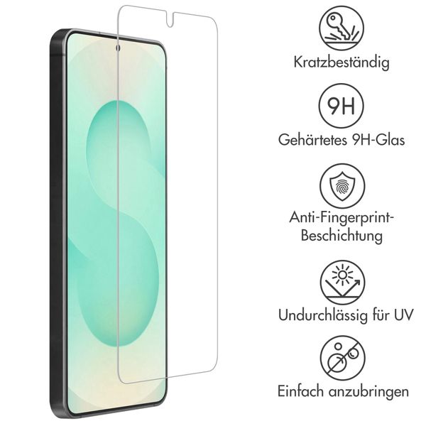 Accezz Screen Protector aus gehärtetem Glas Samsung Galaxy S26 Plus