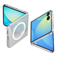 Spigen AirSkin Backcover MagSafe Samsung Galaxy Z Flip 7 - Clear / White