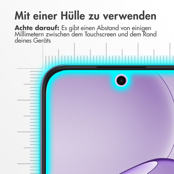 Accezz Screen Protector aus gehärtetem Glas Oppo A6x (4G/5G)