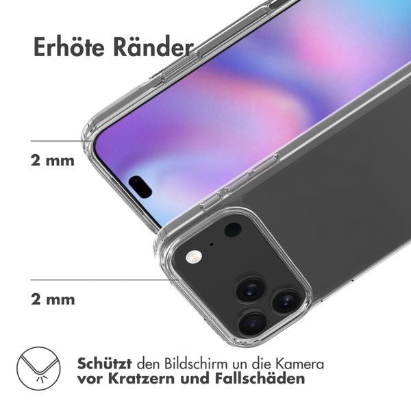 Accezz Xtreme Impact Case Apple iPhone 17 Pro Max - Transparent