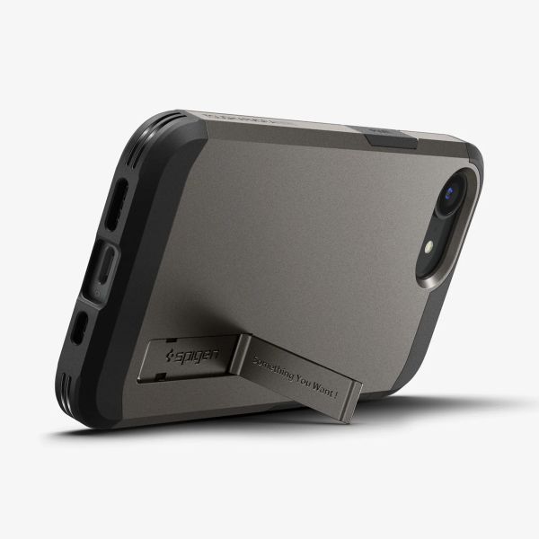 Spigen Tough Armor Backcover MagSafe Apple iPhone 17e / 16e - Gunmetal
