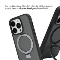 Accezz Ring Stand Backcover mit MagSafe Apple iPhone 14 Pro - Schwarz