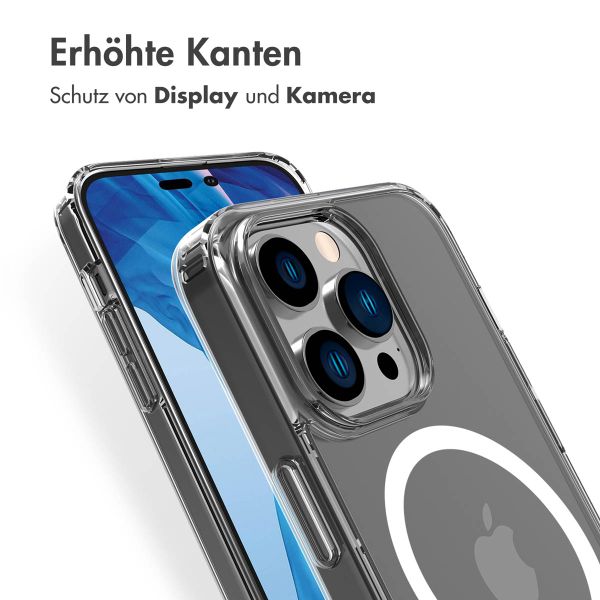 Accezz Clear Backcover mit MagSafe Apple iPhone 14 Pro - Transparent
