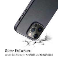 Accezz MagSafe Leather Backcover Apple iPhone 14 Pro Max - Onyx Black