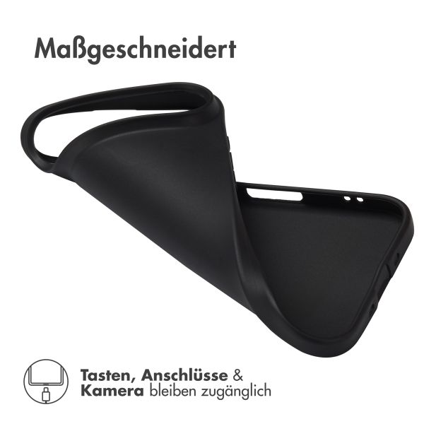 Accezz Color TPU Hülle Apple iPhone Air - Schwarz