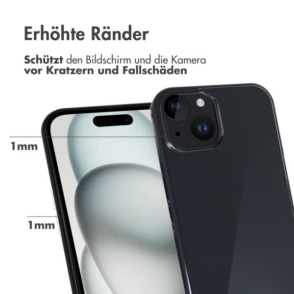 Accezz Clear TPU Backcover Apple iPhone 15 - Transparent