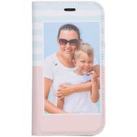 Gestalte deine eigene Compact Gel Klapphülle Apple iPhone 12 Mini - Weiß