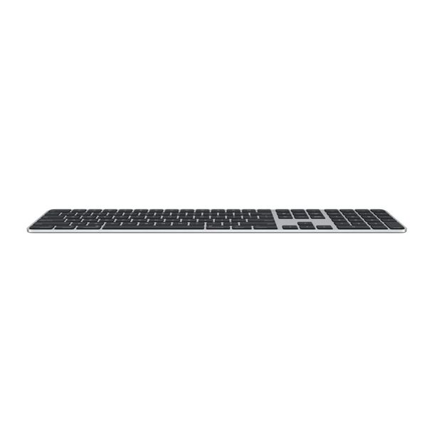 Apple Magic Keyboard mit Numerisches Tastenfeld und Touch ID - Kabellose Tastatur - QWERTY / UK (2024) - Schwarz