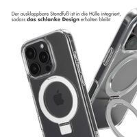 Accezz Ring Stand Backcover mit MagSafe Apple iPhone 16 Pro - Transparent