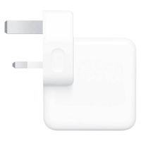 Apple Original Power Adapter 2x USB-C - MacBook Ladegerät - Vereinigtes Königreich - 35W - Weiß