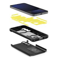 Spigen Tough Armor Backcover Samsung Galaxy S24 FE - Schwarz