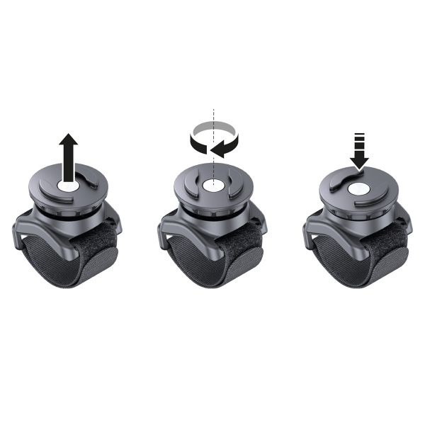 SP Connect Universal Mount SPC+ Fahrrad-Handyhalterung für SPC+ Hüllen - Schwarz
