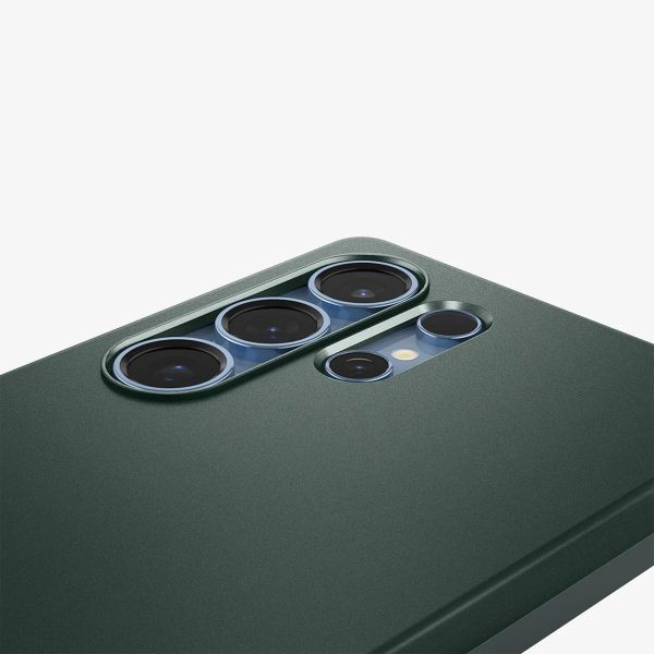 Spigen Thin Fit Backcover mit MagSafe Samsung Galaxy S25 Ultra - Abyss Green