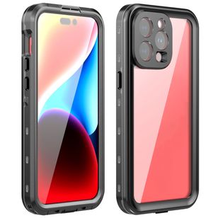 Redpepper Dot Plus Waterproof Case für das Apple iPhone 15 Pro Max - Schwarz