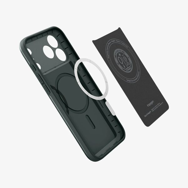 Spigen Thin Fit Backcover mit MagSafe Apple iPhone 17 Pro Max - Abyss Green
