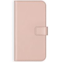 Selencia Echtleder Klapphülle Apple iPhone 12 (Pro) - Dusty Pink