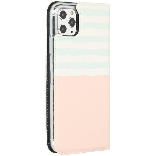 Gestalte deine eigene Compact Gel Klapphülle Apple iPhone 11 Pro Max - Weiß