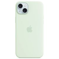 Apple Silikon-Case MagSafe Apple iPhone 15 Plus - Soft Mint